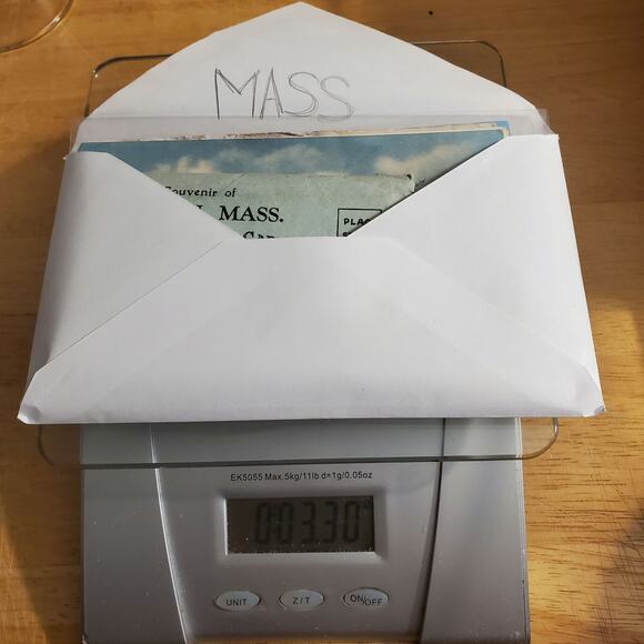 19 Massachusetts Postcards & Souvenir Mini Postcard Pack Color Lot Variety Vtg - Picture 11 of 11